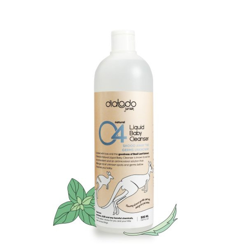 Diatodo natural baby liquid cleanser – 500 ml