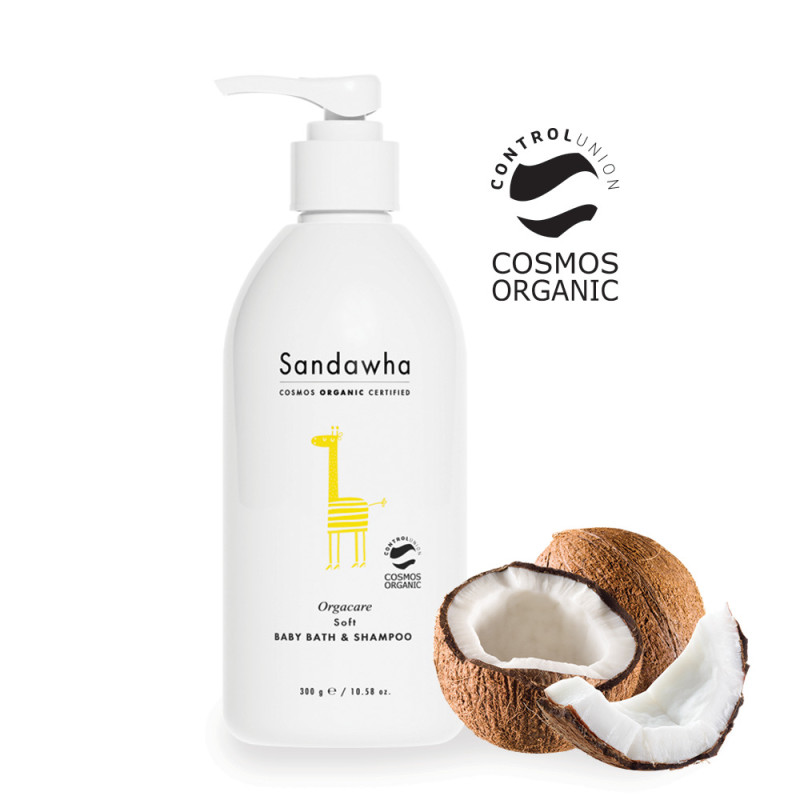 Sandawha Orgacare Soft Baby Bath And Shampoo 300g