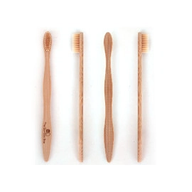 bamboo toothbrush ultra soft bristles for gum protection pack of 1
