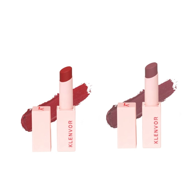 klenvor nude collection matte lipsticks pack of 2 02 ambitious 09 support