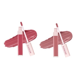 klenvor nude collection liquid lipsticks pack of 2 03 compliment 05 daring