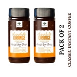 vanalaya chocolate orange instant coffee chocolate orange flavoured coffee 50gm pack of 2