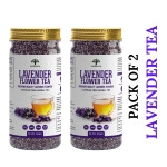vanalaya organic lavender flower tea from sun dried flowers for stress relief 50gm pack of 2