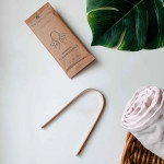bamboo tongue cleaner pack of 2 natural tongue scrapper