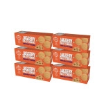 pack of 6 jowar almond jaggery cookies