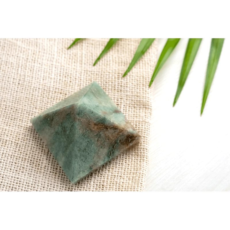 aventurine prism for joy fertility and abundance