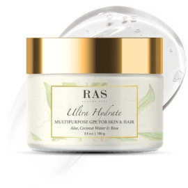 ras luxury oils ultra hydrate multi purpose gel for skin and hair 100 gm