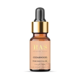 ras luxury oils cedarwood pure essential oil 10 ml