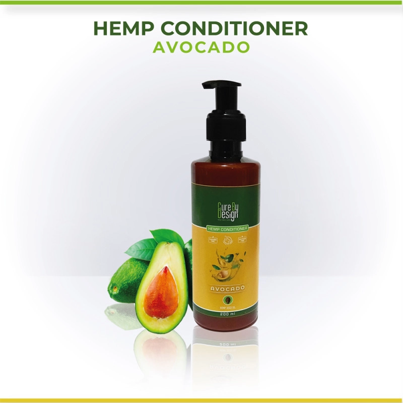cure by design hemp avocado coniditioner 200ml