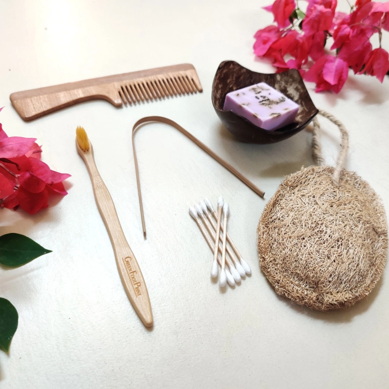 personal care kit zero waste eco starter gift box