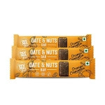 dev pro date and nuts bars healthy snacks with protein high fiber gluten free and vegan orange cinnamon 30g bars pack of 3