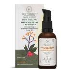 juicy chemistry 100 organic helichrysum rosehip anti scarring pigmentation control facial oil 10ml