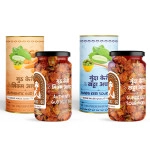 mumlicious home made quality authentic god keri mix gunda keri sour pickle 100 natural ingredients no added preservatives goodness of groundnut oil pack of 2