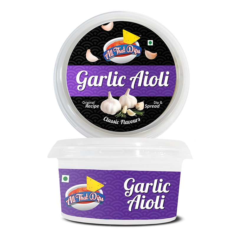 all that dips garlic aioli dip 150gms