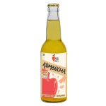 healthy gut kombucha apple spice 330ml combo pack of 2