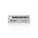 blushbee organic beauty organic eyeshadow palette 5 shades party hue