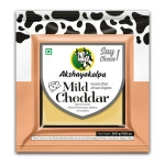 akshayakalpa organic cheddar plain young mild 200 grams