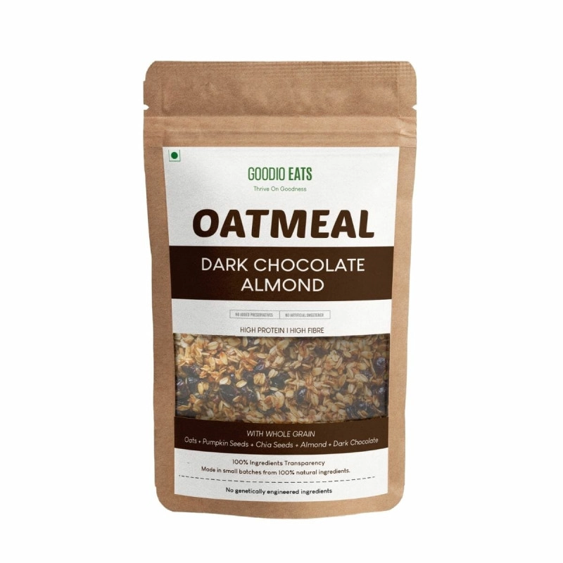 dark chocolate almond oatmeal