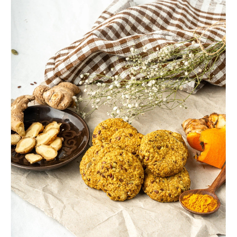 ginger turmeric cookies 105 g