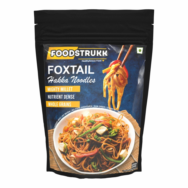foodstrukk healthy foxtail millet noodles pack of 2 150 grams2