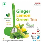 oruspoon ginger lemon green tea hot cold 20 spoon pack