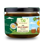 og lets be natural wild raw honey unprocessed unpasteurized ayurvedic honey no added starch contains natural antioxidants multi uses no preservatives 400 gram
