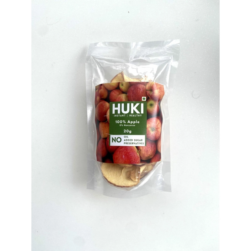 huki apple 20g dried apple snack infusion garnish