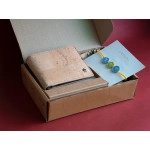 sustainable rakhi gifts for him kakapo wallet and rakhi