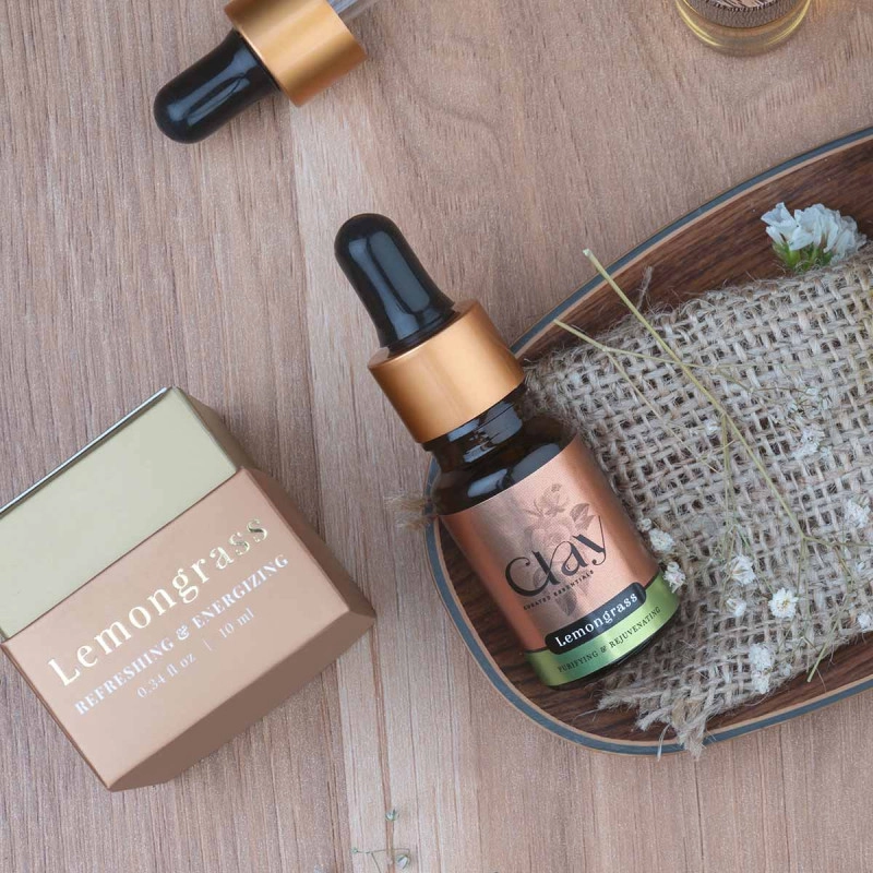 organic lemongrass essential oil 10 ml