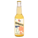 healthy gut kombucha lemongrass ginger 330ml combo pack of 2