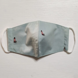 100 cotton mask 3 layers of cotton to keep them breathable for the children as well as offering protection lighthouse mask