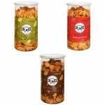 the crunchie choice set of 3 healthy quinoa and ragi chips