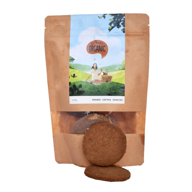 orange and coffee cookies 125g