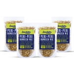 snackible peri peri namkeen mix pack of 4 4x100gm