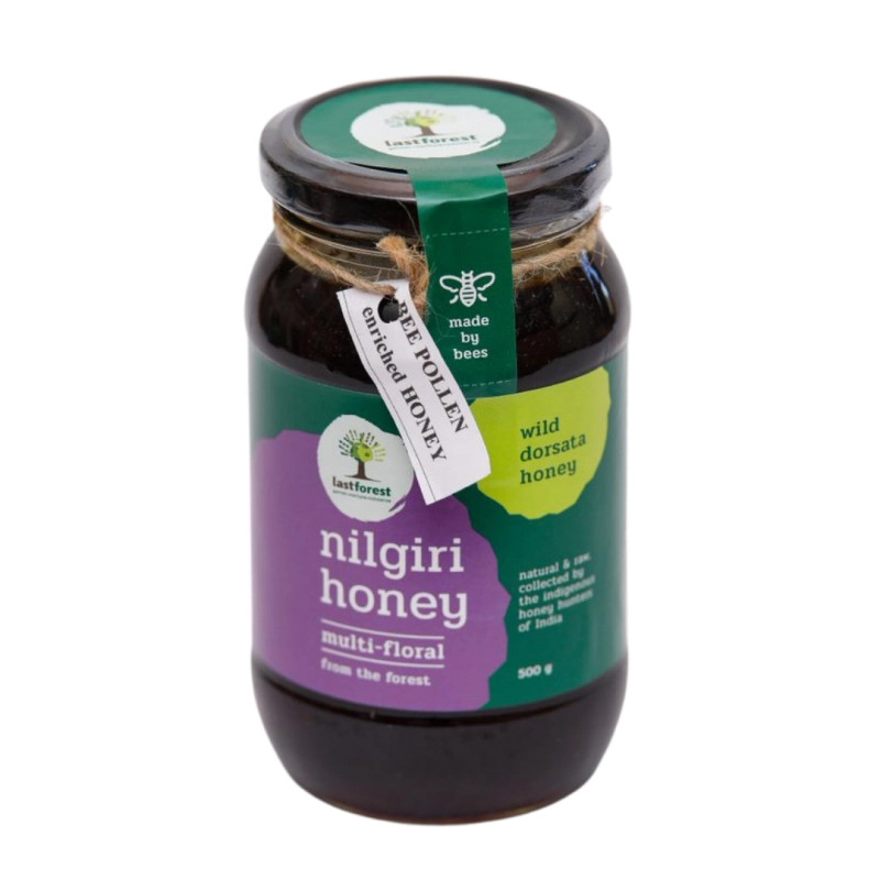 last forest exclusive pollen enriched honey 500gms