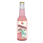 healthy gut kombucha promogranate rosemary 330ml combo pack of 2