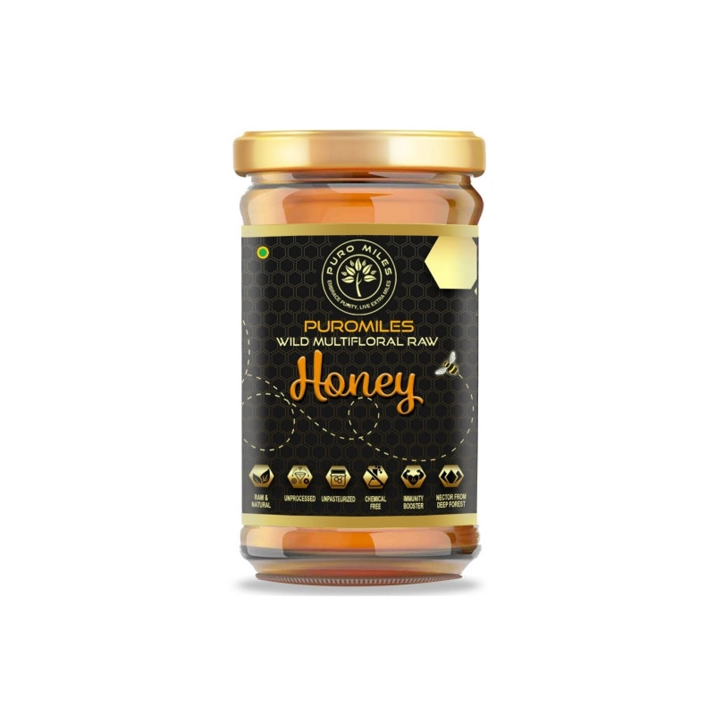 puro miles multi floral raw honey 1000gm
