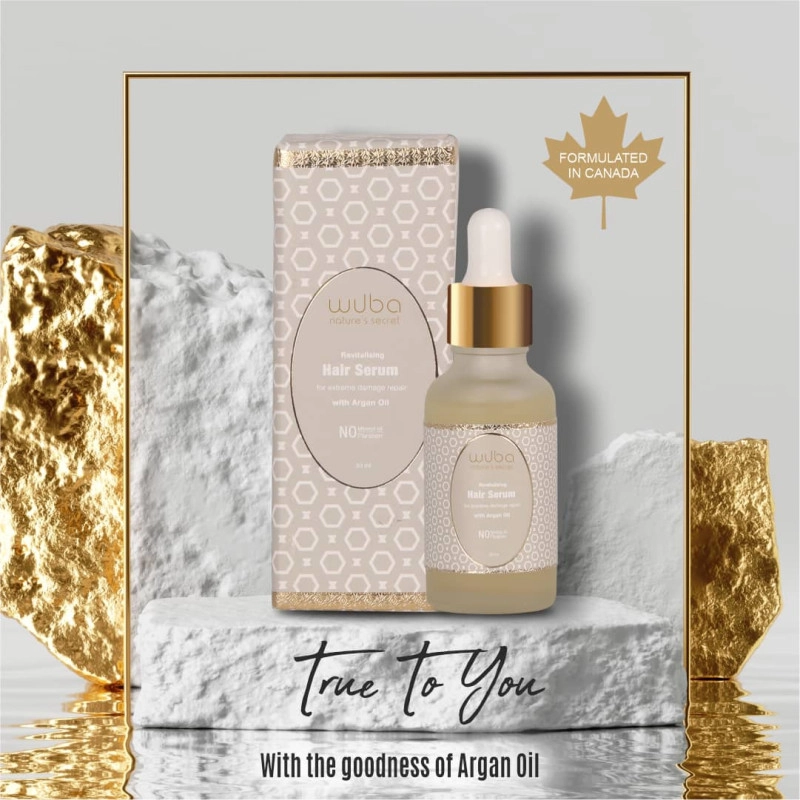 revitalising hair serum for extreme damage repair with argan oil 30ml