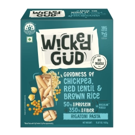 wickedgud rigatoni pasta 450gm x 2