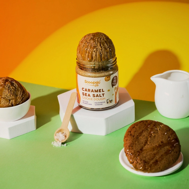 scoopski lite caramel sea salt cookie dough pack of 1