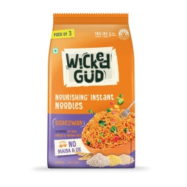 wickedgud nourishing instant schezwan noodles 207gm