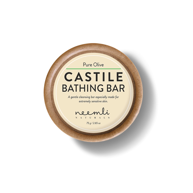 pure olive castile bathing bar 75 gram