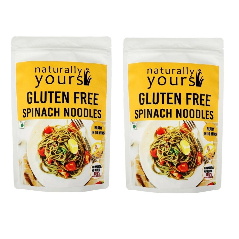 gluten free spinach noodles 100g pack of 2
