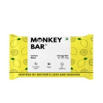 monkey bar lemon blast vegan energy bar pack of 10 no added sugar dairy free delicious