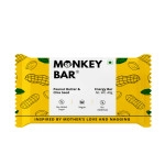 monkey bar peanut butter chia seed vegan energy bar pack of 10 no added sugar dairy free delicious