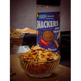 foodstrukk black chickpeas indian masala snackers healthy snack chipsno trans fat millet snacks super food guilt free snacks gluten free protein and fibre richno maida150 grams 150g 2