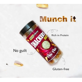 foodstrukk oats peri peri snackers healthy snack chipsno trans fat millet snacks super food guilt free snacks gluten free protein and fibre richno maida150 grams 150g 2