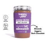 happy jars dark chocolate almond butter 265g