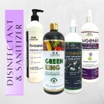 hygenia hand sanitizer fabric refresher disinfectant multipurpose disinfectant and green king super saver 500ml 1l