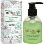 natural vibes ayurvedic tea tree shampoo 150 ml controls dandruff and hairfall repairs damaged hair 2